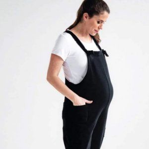 Old Navy Maternity Soft-Knit Knotted-Strap Overalls